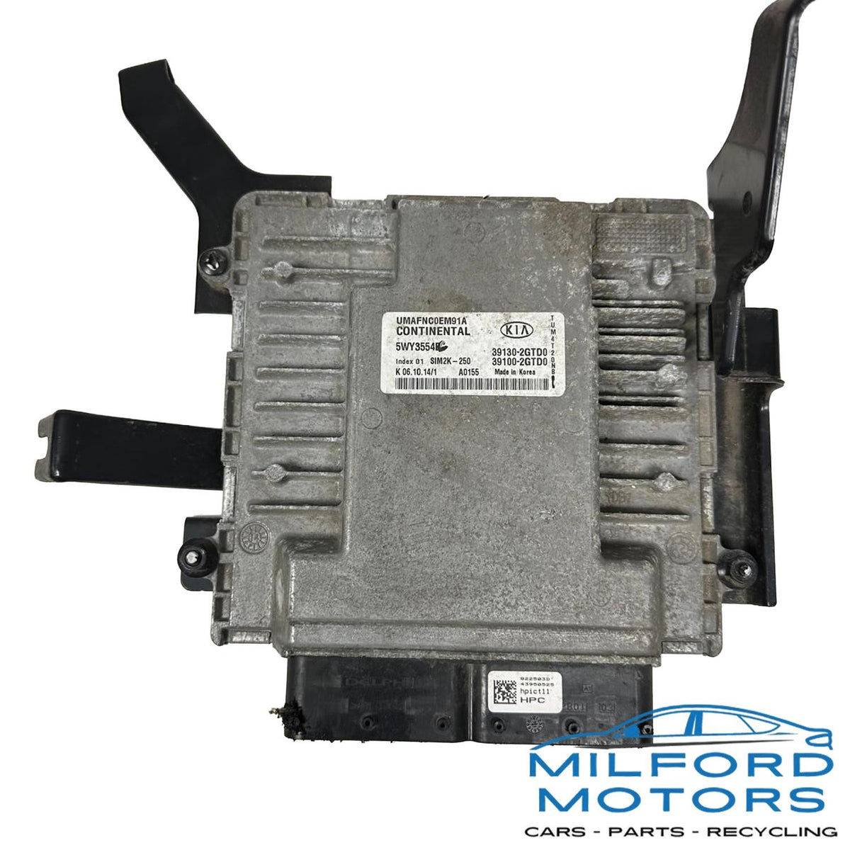 OEM Electronic Control Module (ECM) Fits 2016 Kia Sorento 2.0L AWD 39130-2GTD0