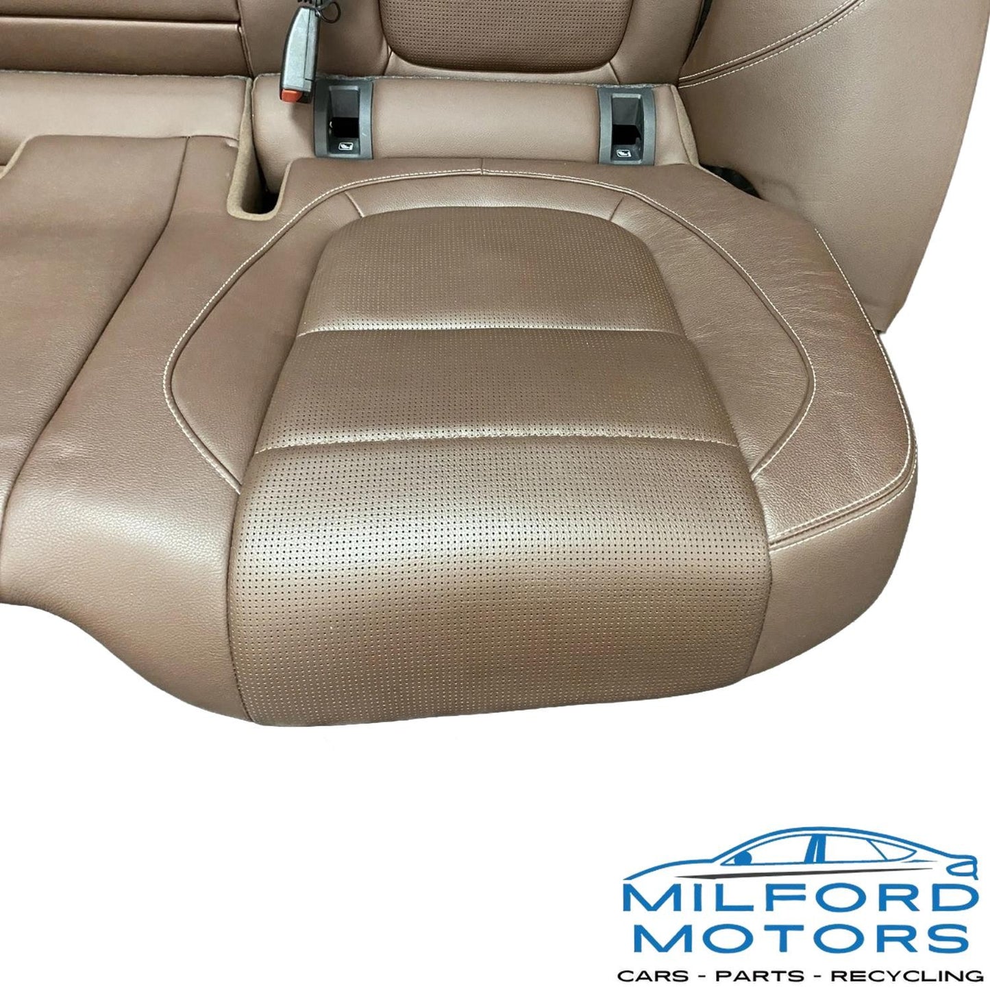 Rear Brown Leather Seats Fits 2017 Jaguar F-PACE S 3.0L