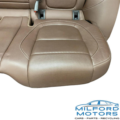 Rear Brown Leather Seats Fits 2017 Jaguar F-PACE S 3.0L
