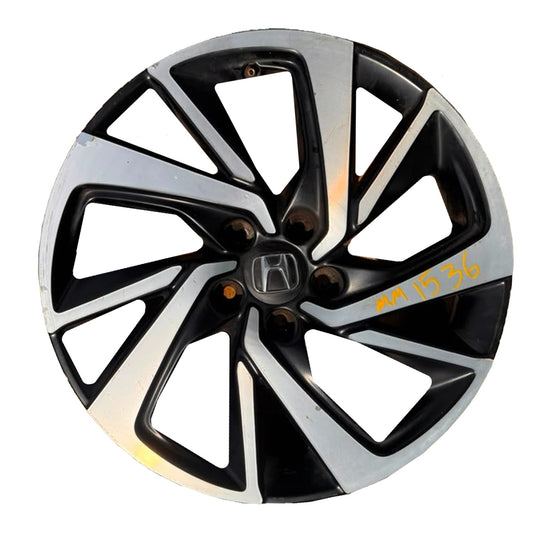 18x7-1/2 10-Angled Spoke Allloy Wheel Rim Fits 2019-2021 Honda HR-V Sport 1.8L