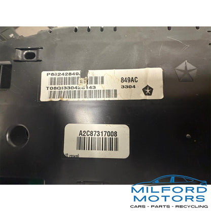 Instrument Speedometer Head Cluster Fits 2015 Ram 1500 V8 P68242849AD 67k miles
