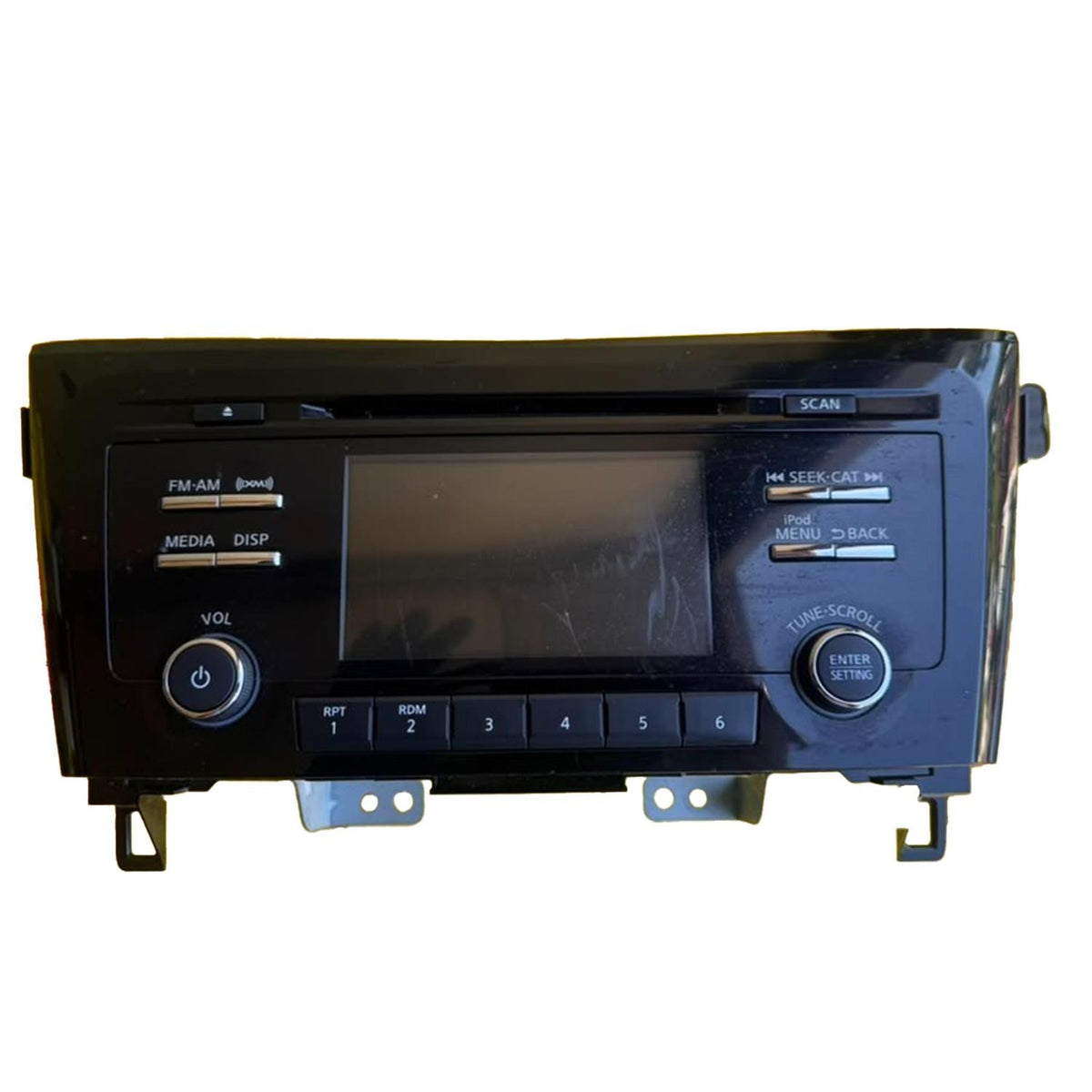 Radio Audio Receiver AM-FM-CD Single Disc Fits 2017 Nissan Rogue 2.5L 281856FL0A