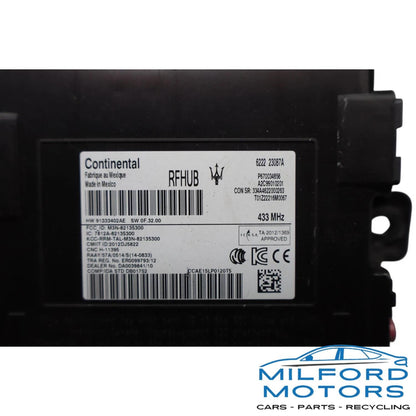 Keyless Entry Hub Control Module Fits 2016 Maserati Ghibli Sedan 3.0L