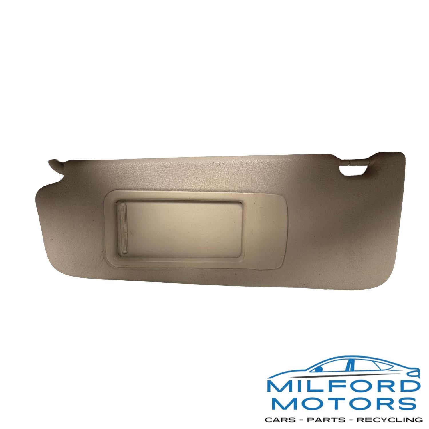 Front TAN Driver Side Sun Visor Illuminated Fits 2010-2016 BMW 550i 4.4L