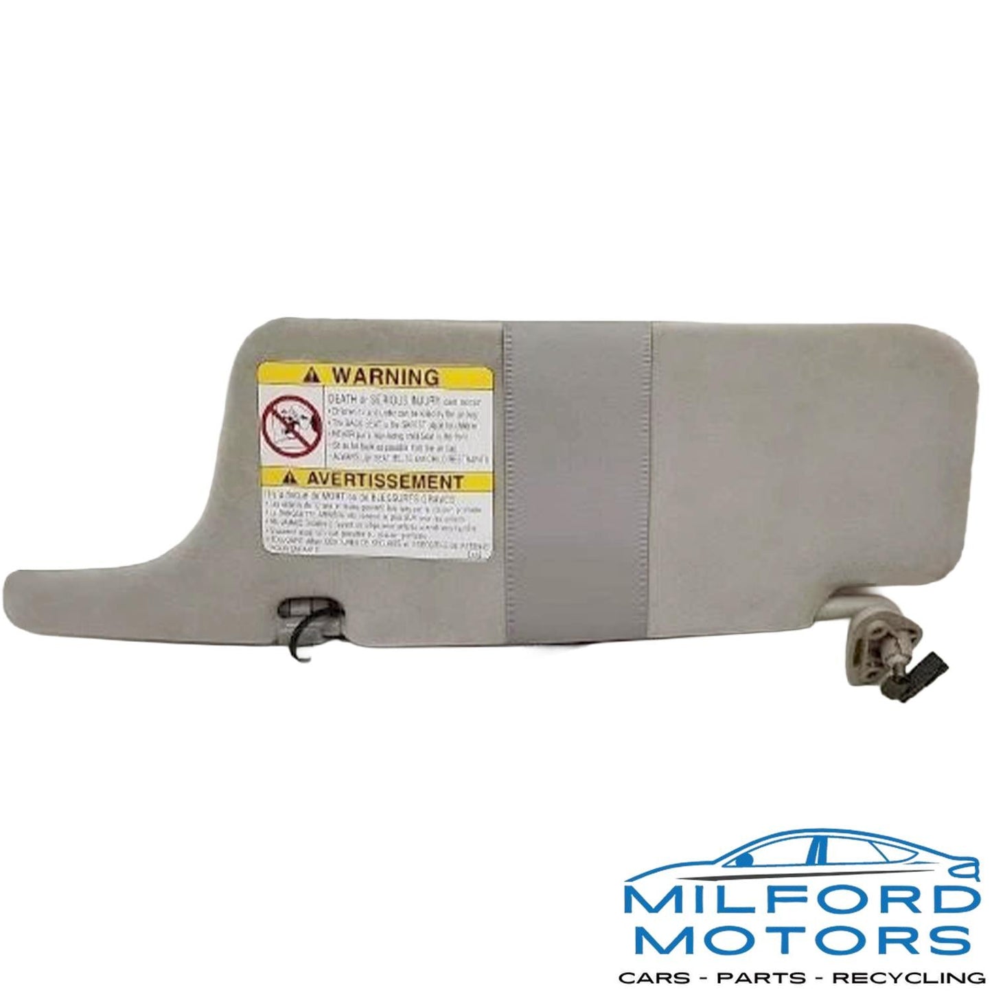 Passenger Right Side Sun Visor w/ Illumination Fits 2006-2009 Subaru Legacy 2.5L