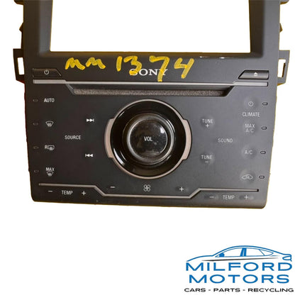 Radio Audio Control Switch Panel Fits 2013 Ford Fusion Sedan 2.0L DS7T18E245PR