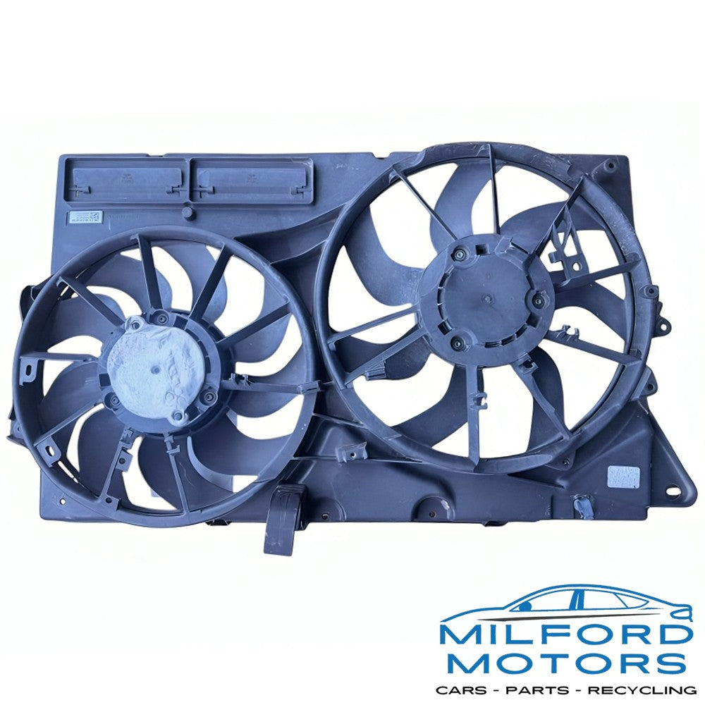 Radiator Condenser Fan Motor Fits 2016-2017 Ford Explorer XLT 3.5L