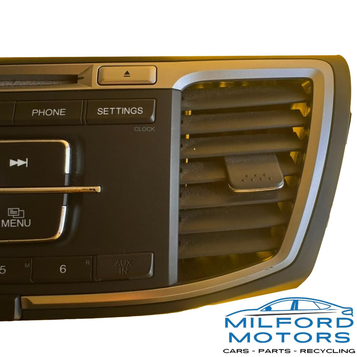 OEM Radio Audio Receiver & Panel Fits 2013-2015 Honda Accord LX 2.4L 39100T2AA32