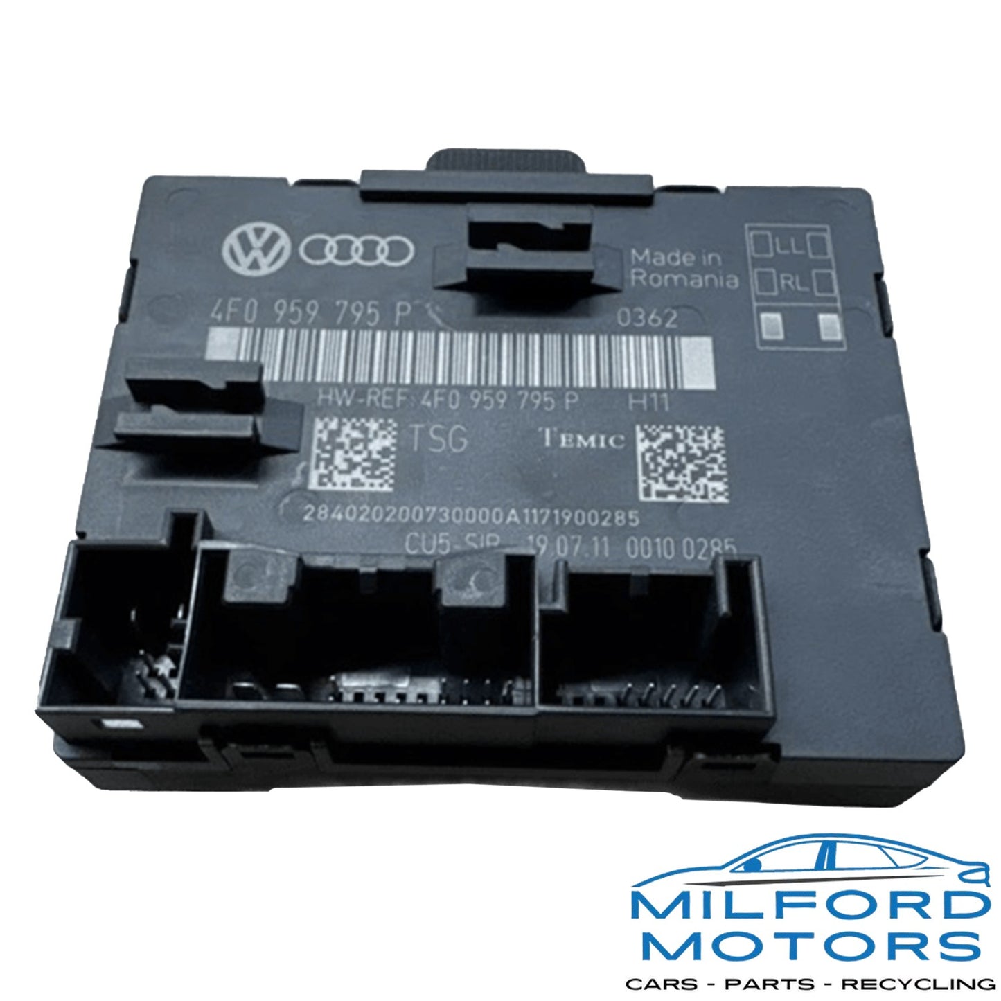 Right Side Door Control Module - 2015 Audi Q7 Quattro Premium Plus V6 4F0959795P