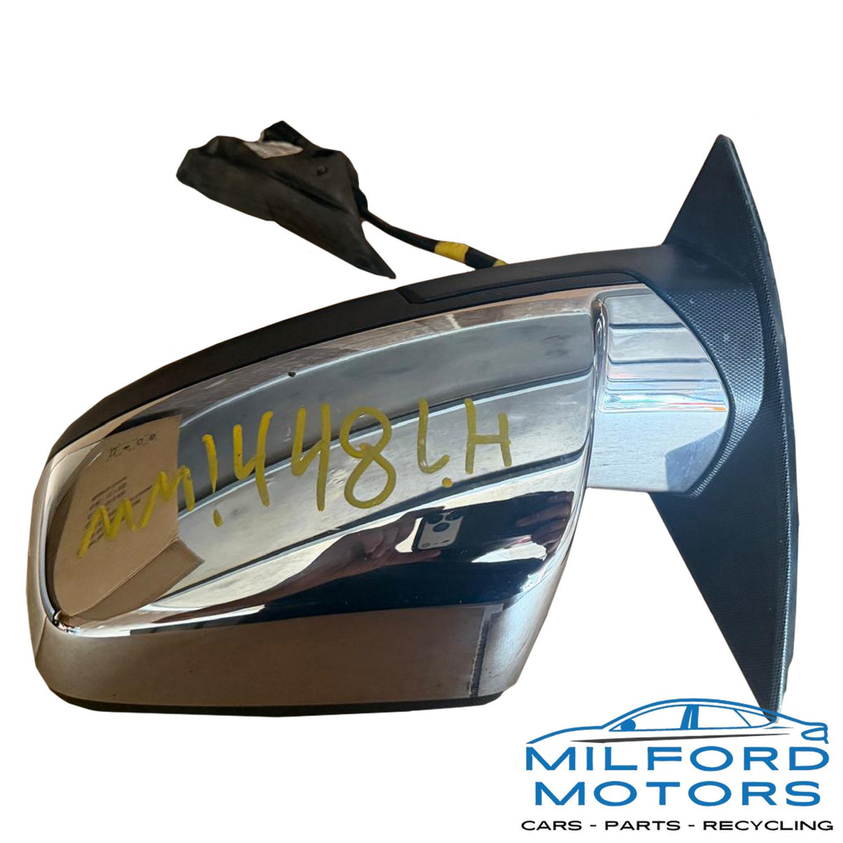 Driver Side-View Chrome Mirror Fits 2011-2014 Chevrolet Equinox GMC Terrain 2.4L