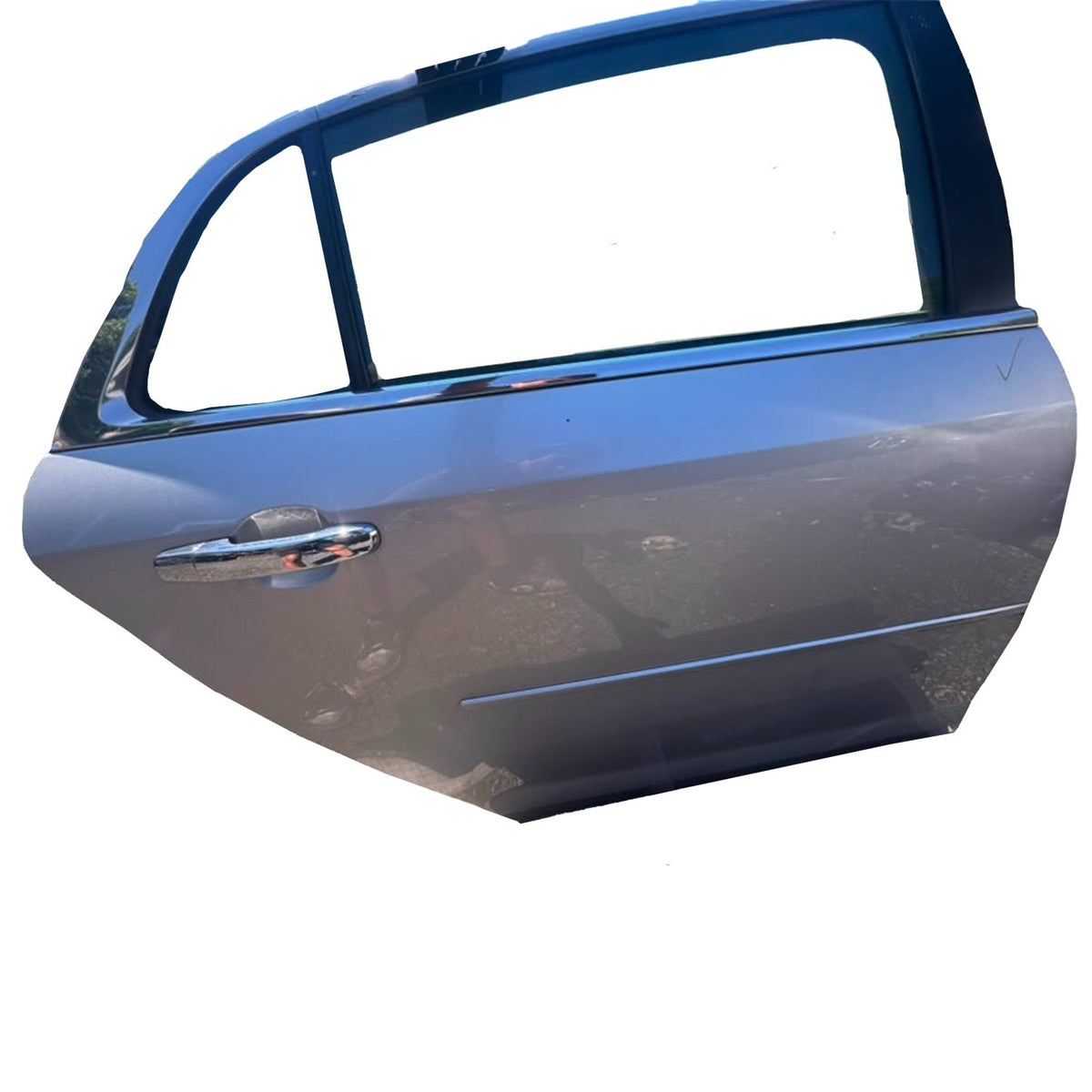 Left/Driver Rear Door Assembly (17U) Fits 2008-2012 Chevrolet Malibu Sedan 2.4L