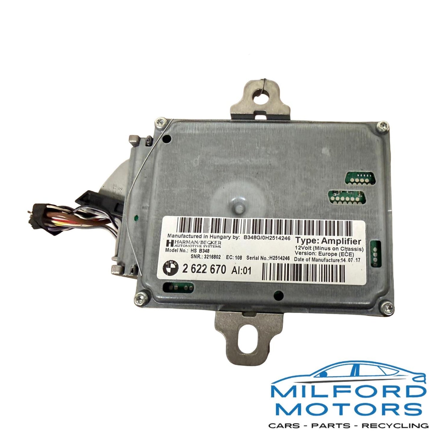 Audio Equipment Radio Amplifier Fits 2020 BMW M550i xDrive Sedan 4.4L 2622670