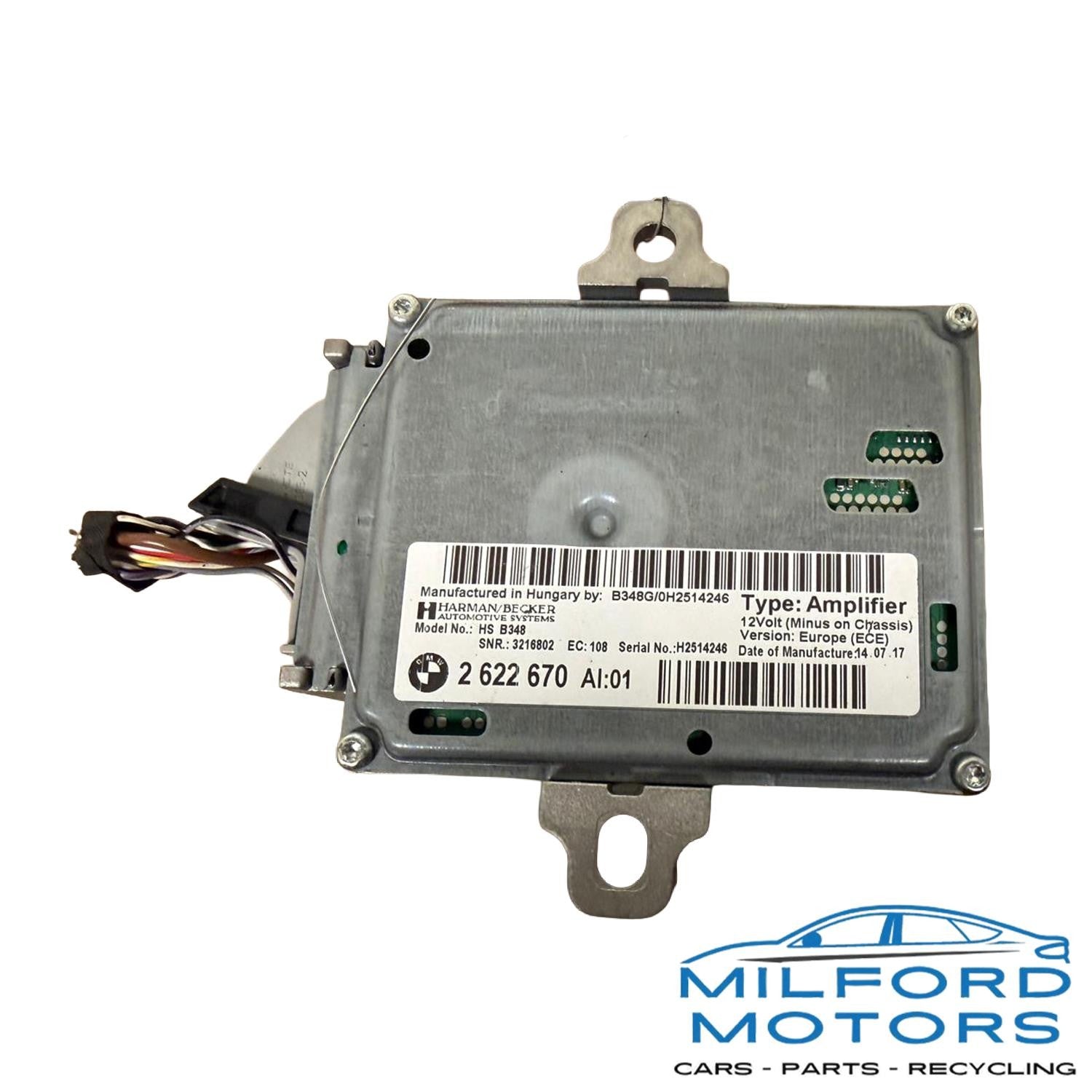 Audio Equipment Radio Amplifier Fits 2020 BMW M550i xDrive Sedan 4.4L 2622670