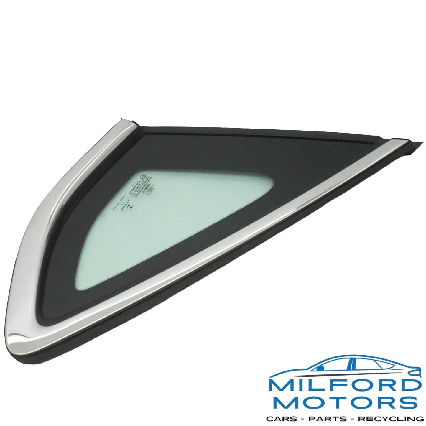 Rear Left Driver Side Quarter Glass Fits 2013 Ford Fusion Titanium Sedan 2.0L