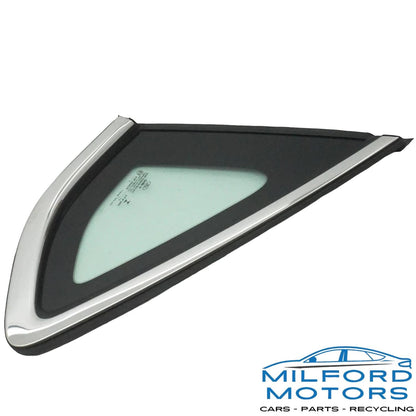 Rear Left Driver Side Quarter Glass Fits 2013 Ford Fusion Titanium Sedan 2.0L