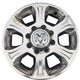 18x8 Aluminum Road Wheel Rim w/ 6-Solid Spoke Fits 2019-2025 Ram 2500 3500 6.4L