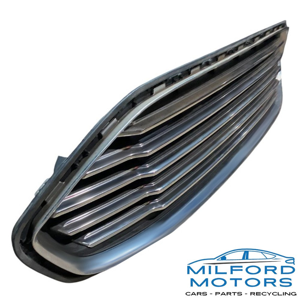 Front Upper Grille Chrome Bumper Fits 2013 Ford Fusion Sedan 2.0L
