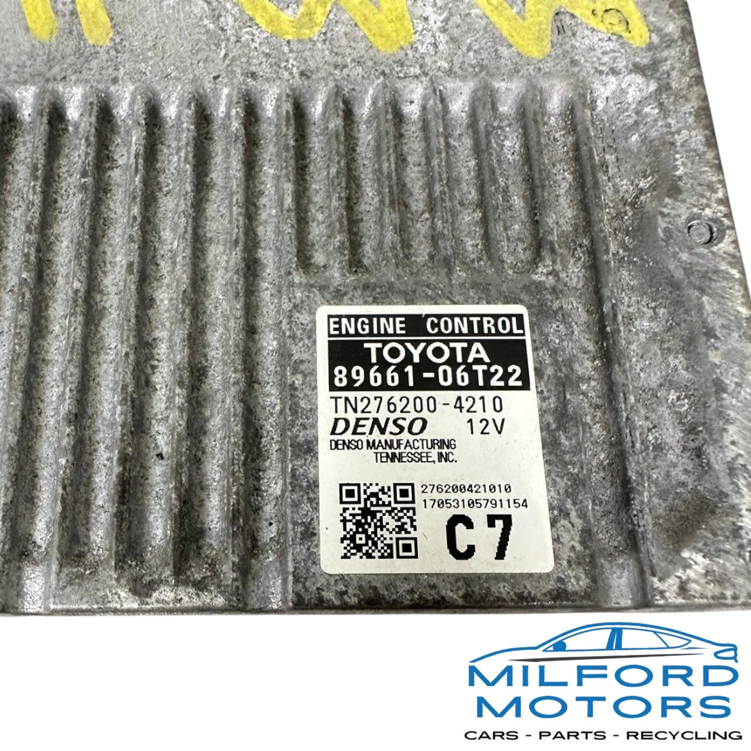 Electronic Control Module VIN F Fits 16-217 Toyota Camry Sedan 2.5L 89661-06T22