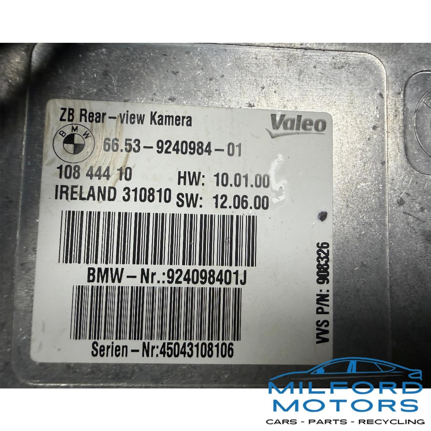Rear View Back-Up Camera Control Module Fits 2011-2016 BMW 550i 4.4L 66539240984