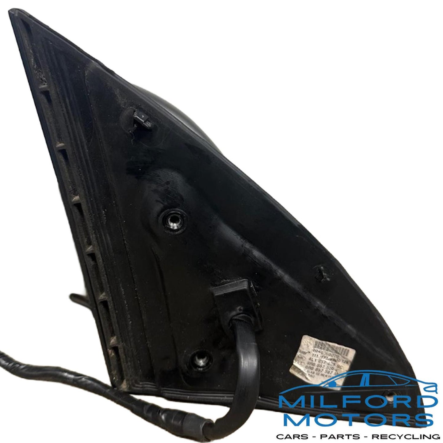 Gray Driver Side Power Heated Mirror Manual Folding Fits 2010-2012 Audi Q7 3.0L
