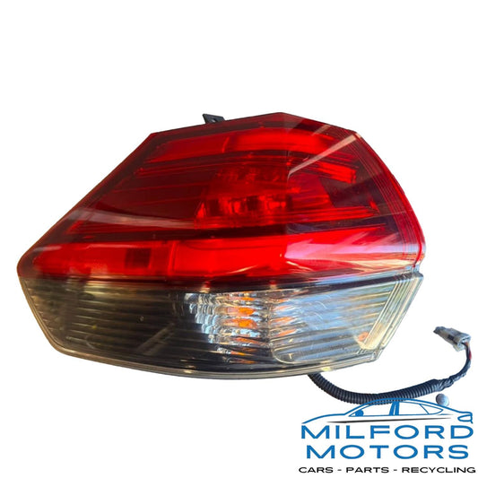Driver Quarter Panel Mounted Tail Light VIN-K Fits 2017-2020 Nissan Rogue 2.5L