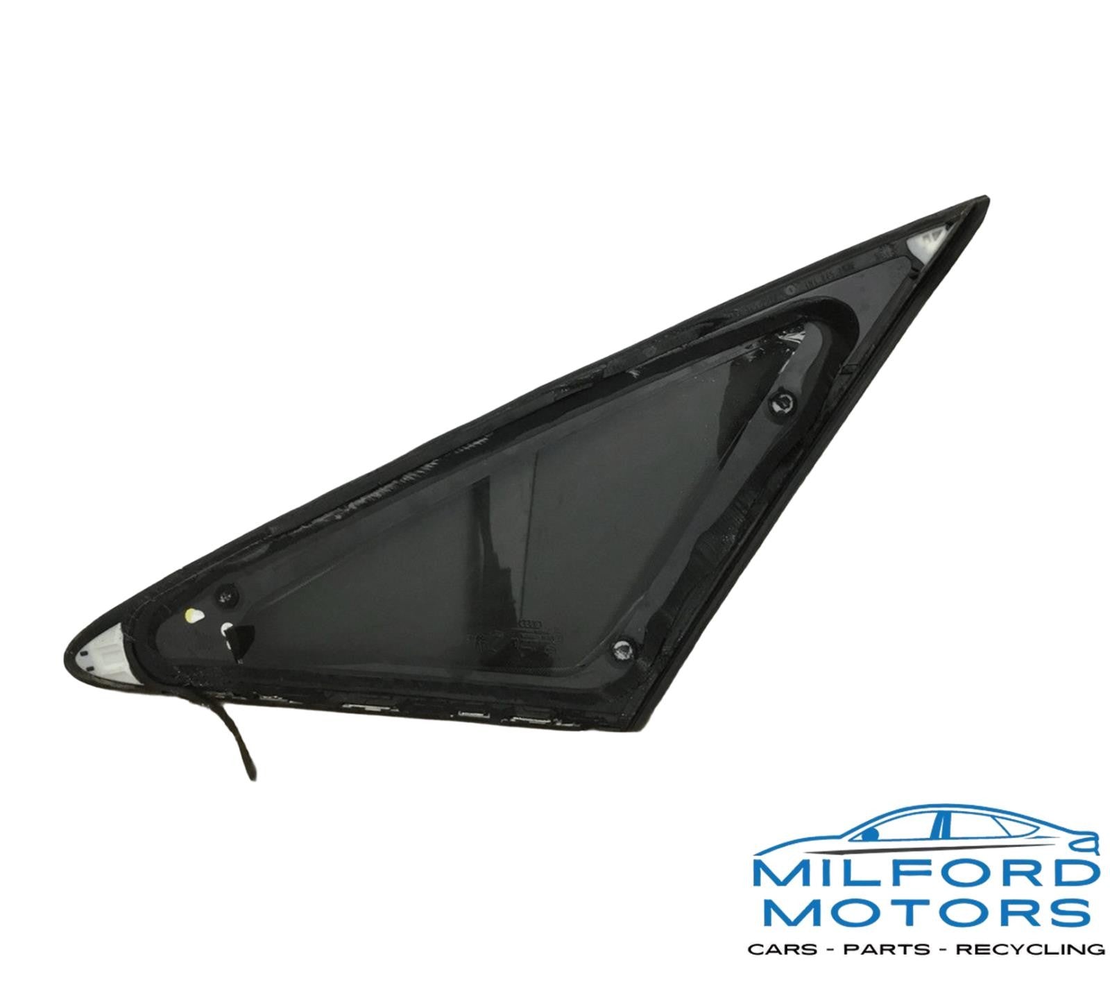 Rear Left Driver Quarter Window Glass Fits 2015 Audi A8 quattro Sedan 4.0L
