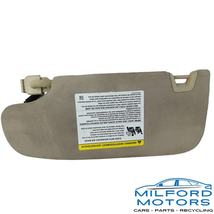 Right Passenger Side Sun Visor Mirror Fits 2013 Ford Fusion Titanium Sedan 2.0L
