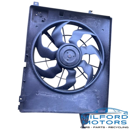 Radiator Fan Motor Fan Assembly Fits 2013-2018 Hyundai Santa Fe KIA Sorento 2.4L