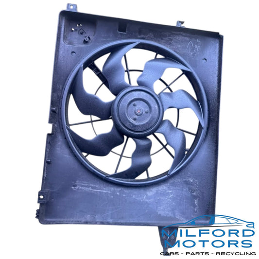 Radiator Fan Motor Fan Assembly Fits 2013-2018 Hyundai Santa Fe KIA Sorento 2.4L