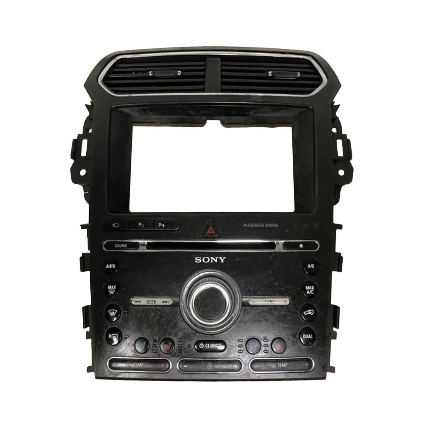 Radio Panel w/ Temperature Controls Fits 2016 Ford Explorer 3.5L GB5T18A802FF