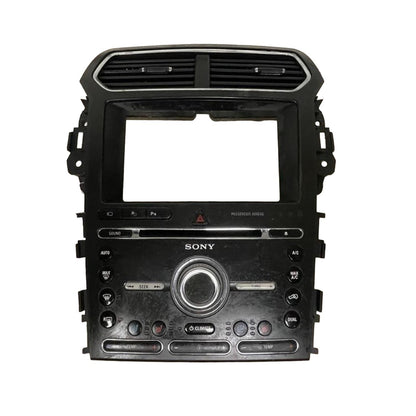 Radio Panel w/ Temperature Controls Fits 2016 Ford Explorer 3.5L GB5T18A802FF