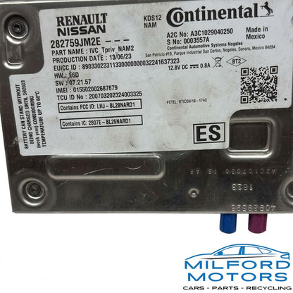 Communication Control Module ID:282759JM2E Fits 2021-2024 Nissan Rogue SV 1.5L
