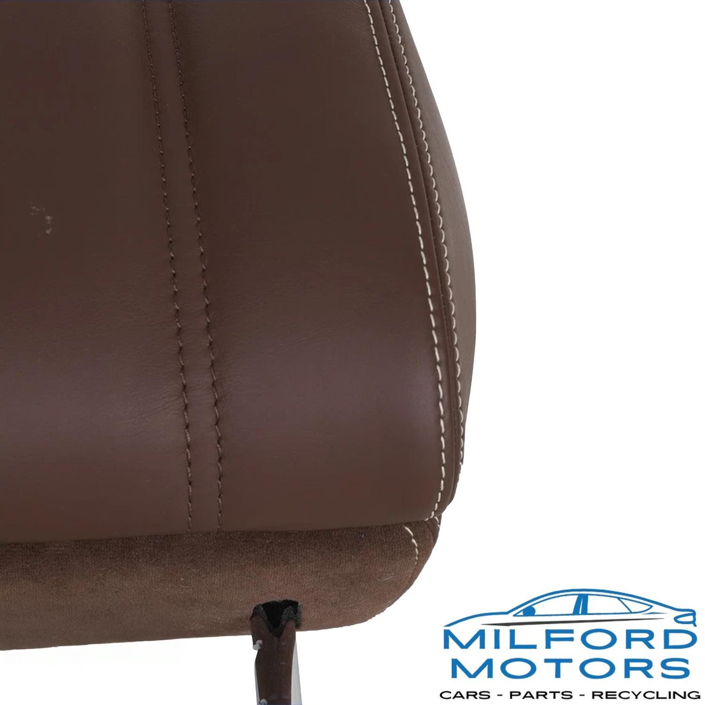 Rear Right Side Seat Headrest Brown Leather Fits 2017 Jaguar F-PACE S 3.0L
