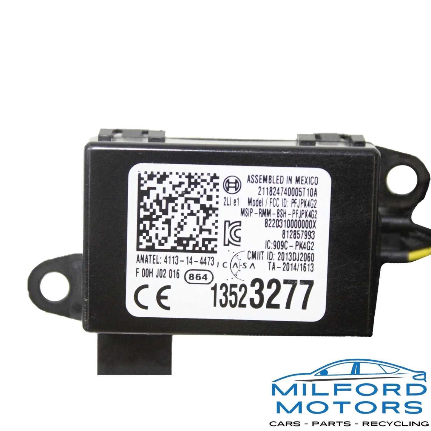 Anti Theft Deterrent Control Module - 2016 Chevrolet Cruze LT Auto Sedan L4