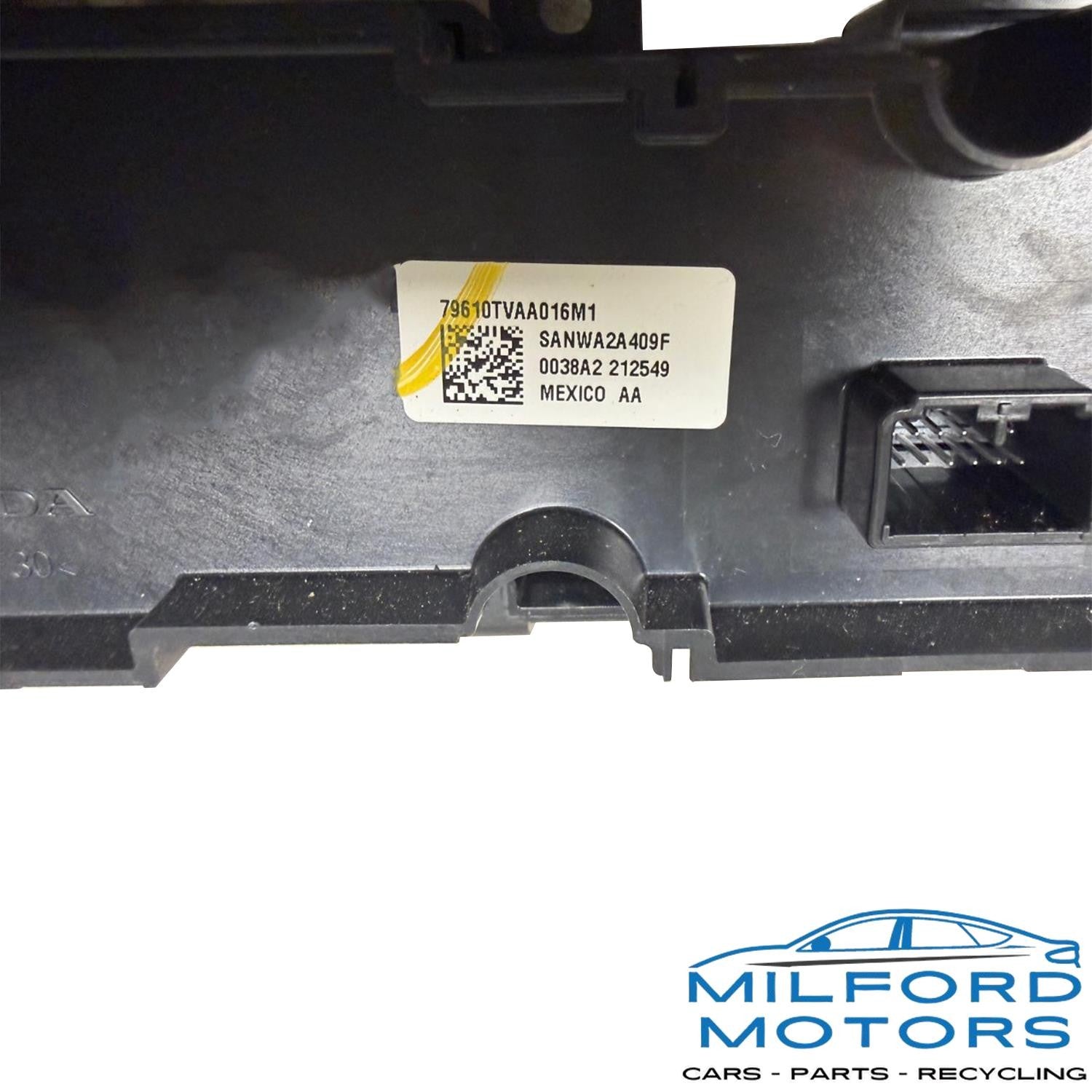 Temperature Control US Market Non-heated Fits 2018 Honda Accord LX 1.5L