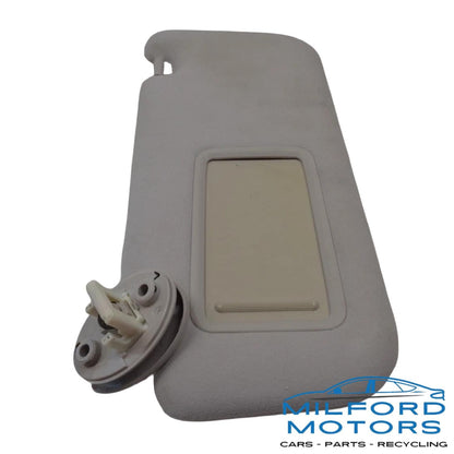 Left Driver Side Sun Visor Illuminated Gray Fits 2017 Toyota Mirai Sedan