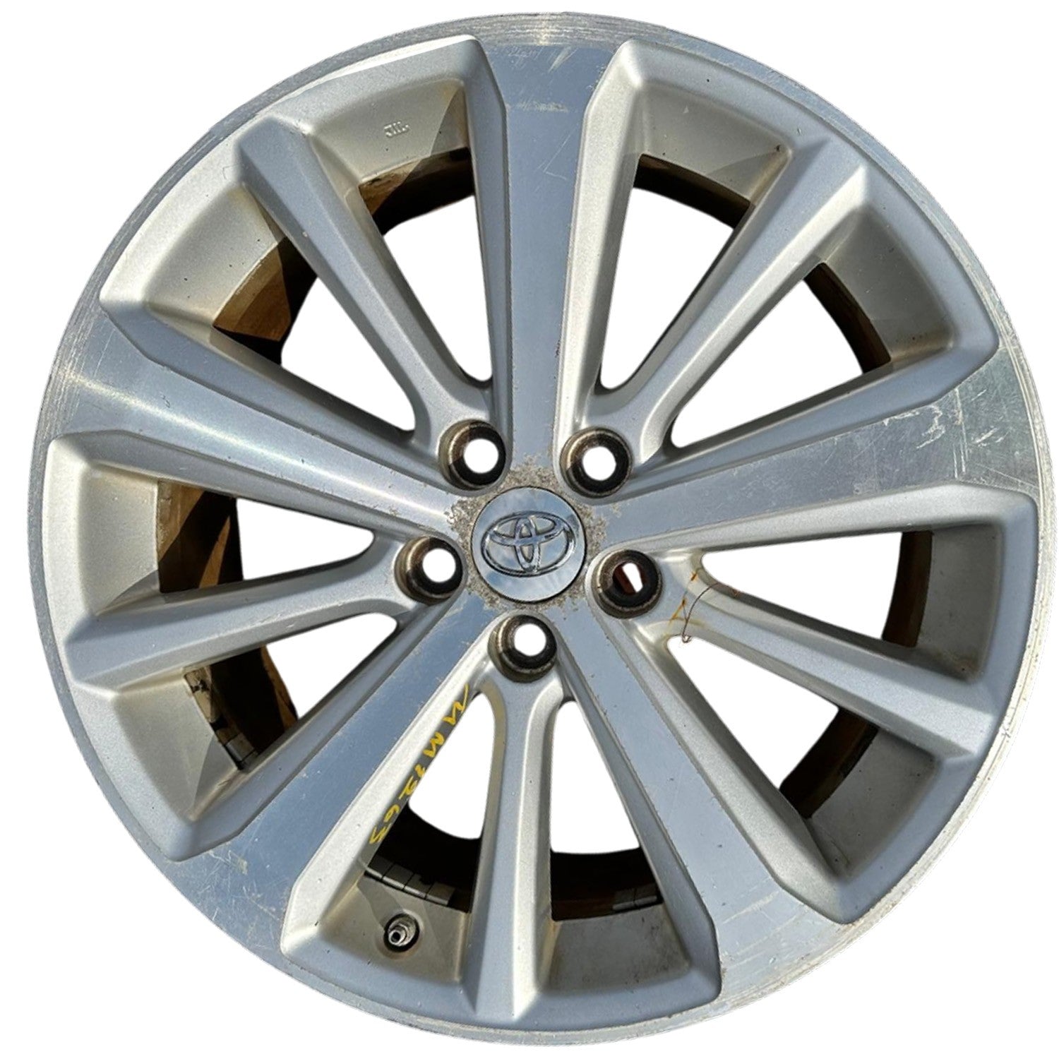 19X7-1/2 Alloy 10 Spoke Wheel Rim Fits 2013-2016 Toyota Venza LE / XLE SUV 2.7L