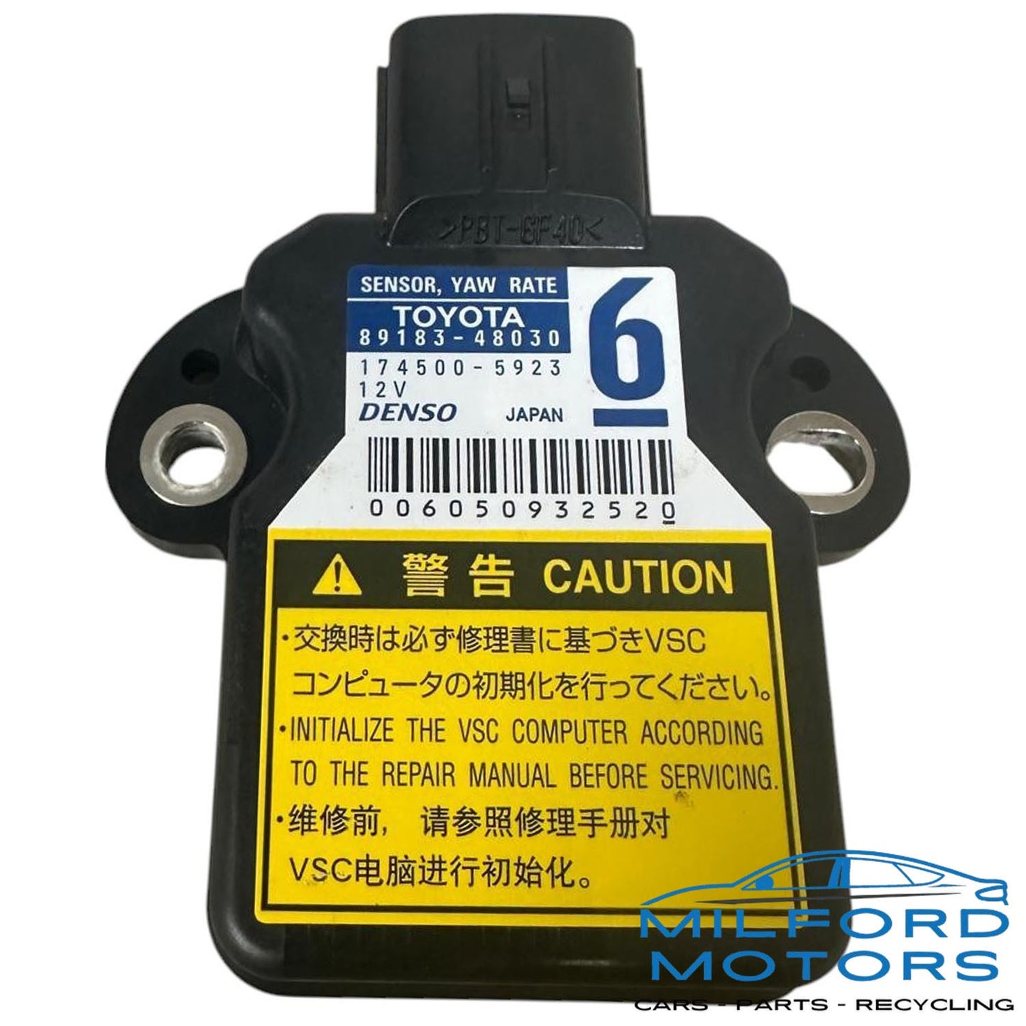 Chassis ECM Stability Yaw Rate Control Fits 11-2019 Camry Highlander Corolla V6