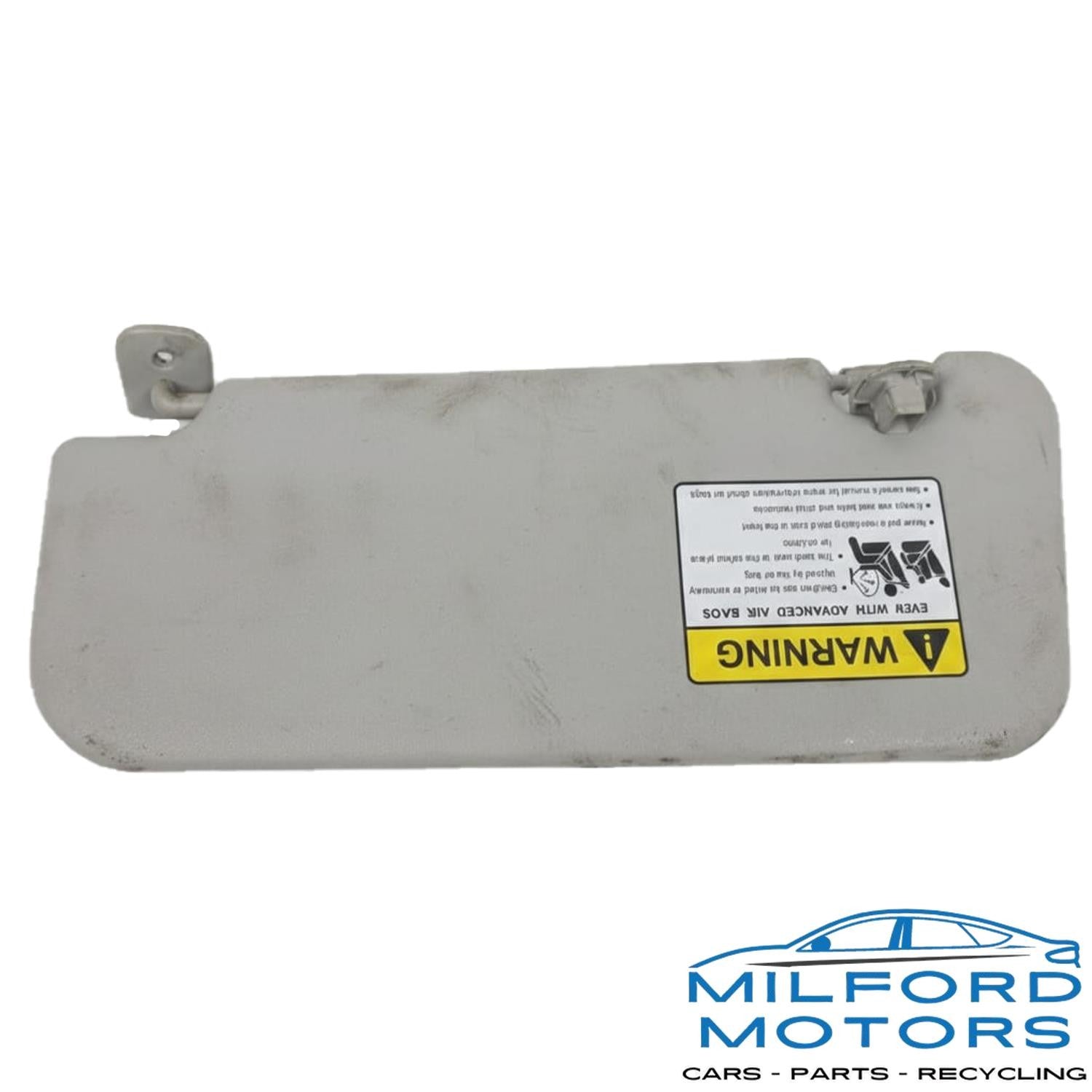 Right Passenger Sun Visor Assembly Fits 2010-2013 Mazda 3 2.0L