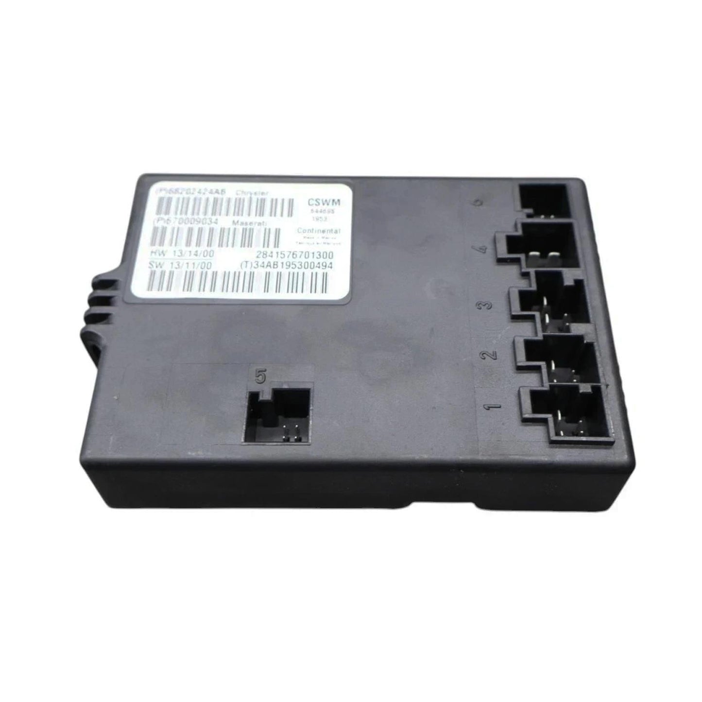 Front Right Side Seat Heater Control Module Fits 2016 Maserati Ghibli Sedan 3.0L