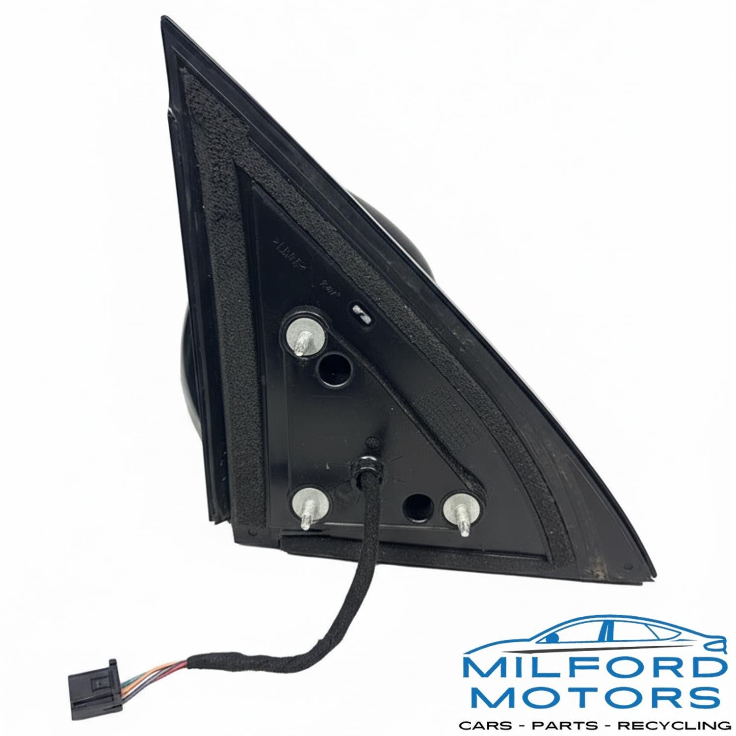 Black Driver Side Mirror Power Non-Heated Fits 2018-2020 Nissan Pathfinder 3.5L
