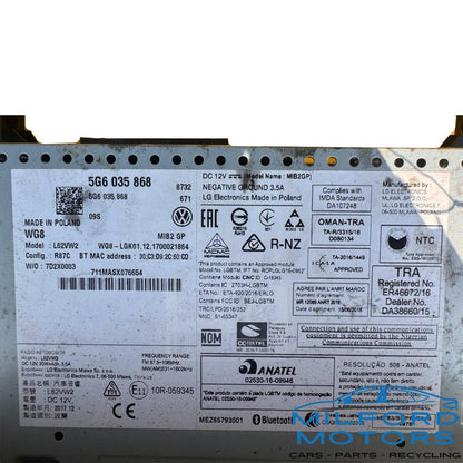 Radio Audio Receiver Fits 2018-2020 Volkswagen Atlas Golf Tiguan 3.6L 5G6035868