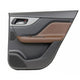 Rear Right Side Door Panel Leather Fits 2017 Jaguar F-PACE S 3.0L