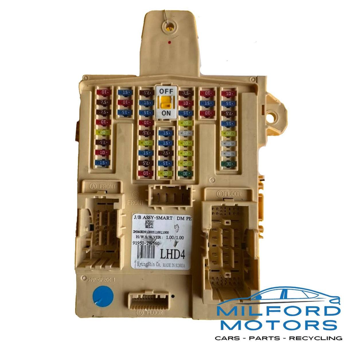 OEM Cabin Fuse Relay Box Fits 2016 Hyundai Santa Fe Sport 2.4L 919502W560