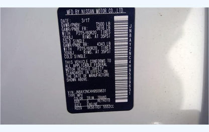 Passenger Side Front Door Electric Fits 11-24 Nissan Armada Infiniti QX56 QX80