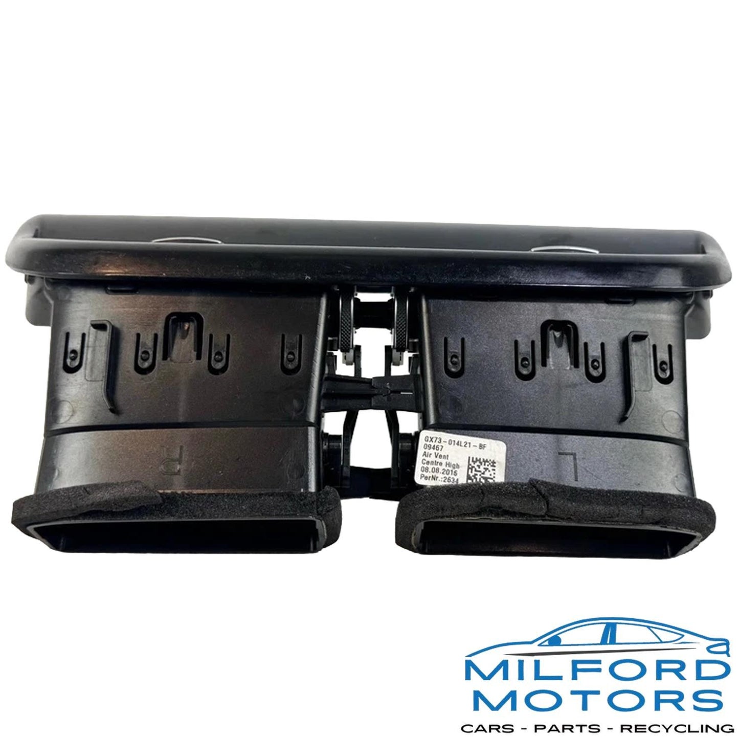 Center Dash Radio Trim Bezel Air Vent Grille Cover - 2017 Jaguar F-PACE S 3.0L