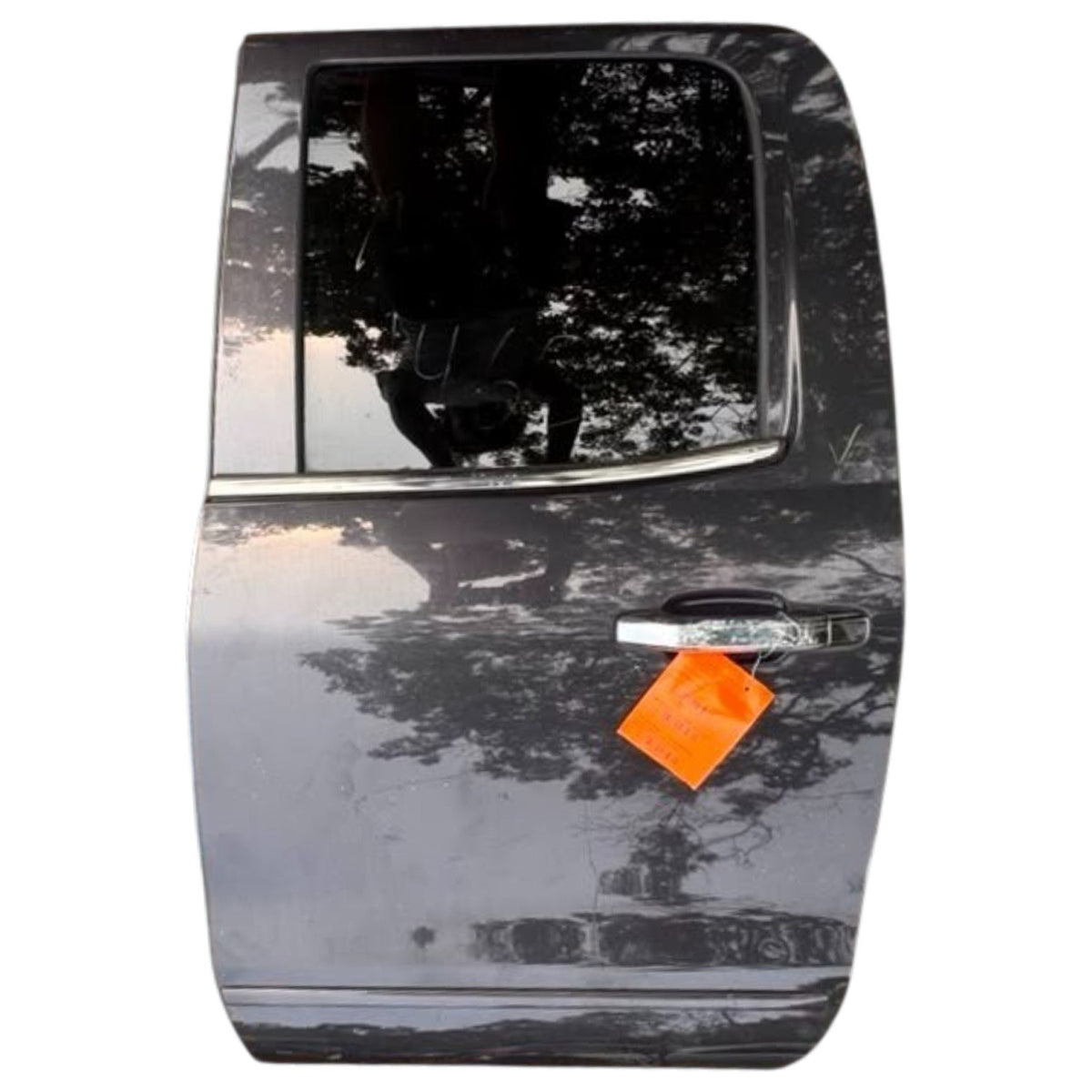 Left Rear Door Panel Assembly Gray GXG Fits 2014-2019 GMC Sierra 1500 2500 3500