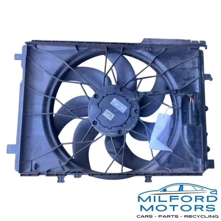OEM Radiator Fan Motor Fan Assembly Fits 2013-2014 Mercedes-Benz C300 3.0L