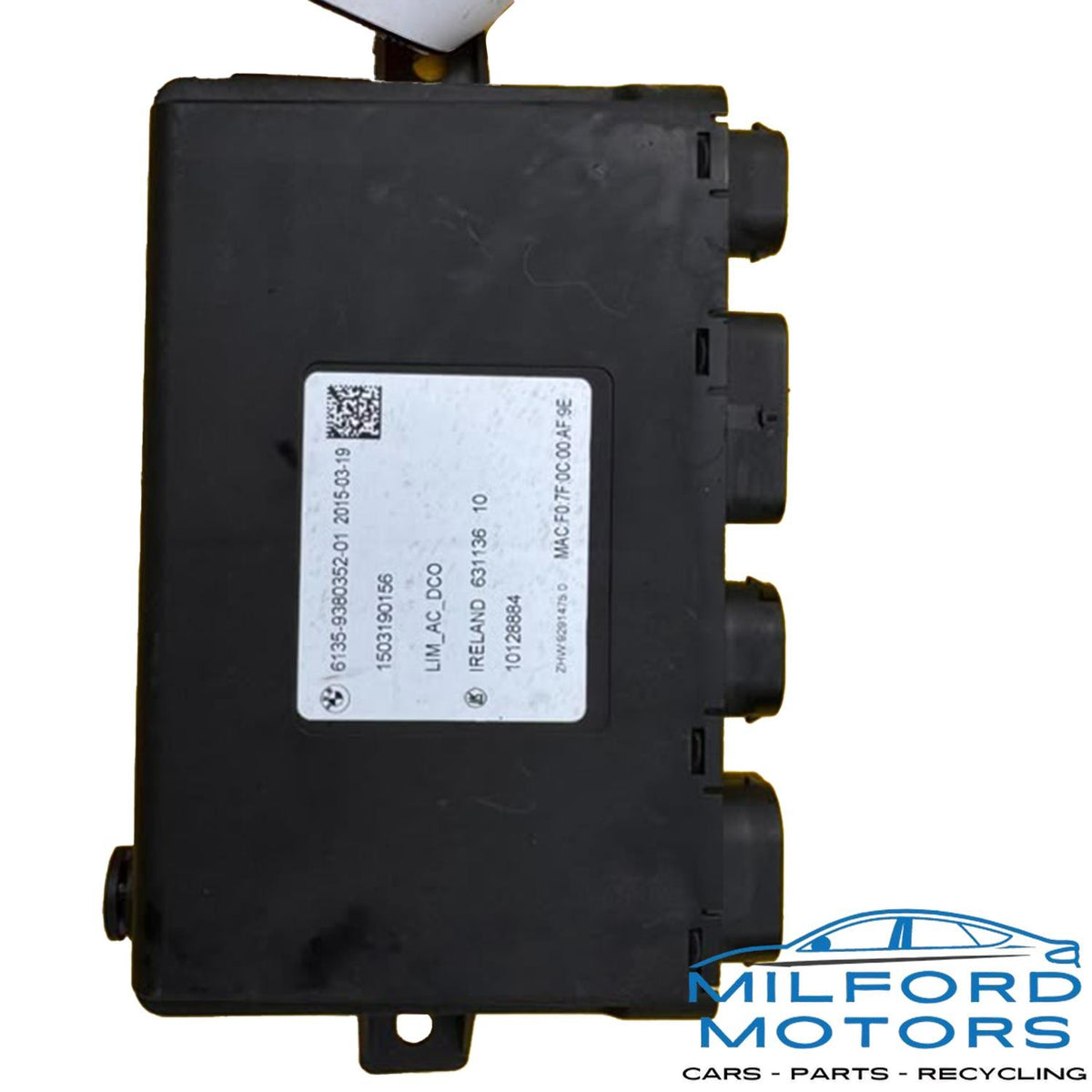 Chassis ECM Power Supply Charge Module Fits 2014-2017 BMW i3 0.7L 61359380352