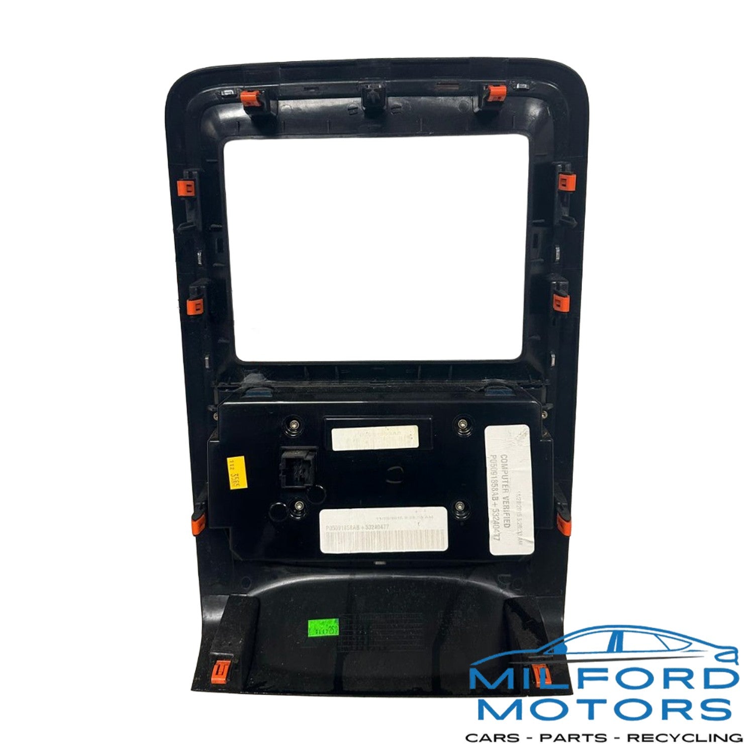 Climate Control Heat/AC Control 8.4" Display Screen 2014-2015 Dodge Durango V6